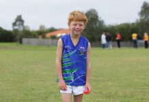 Little Titan makes his mark