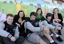 Mural showcases teen talents