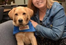 Samson is Leanne’s delight