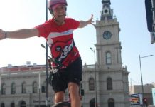 Actor’s super cycle out of the boobie trap