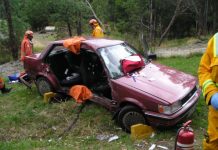 Toddler injured in car smash