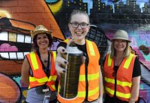 Street art in the park