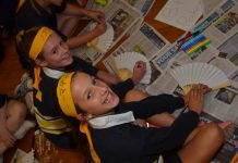 Students turn up for Japanese