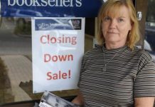 Book store closes shop