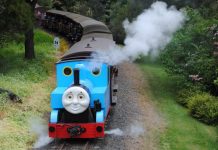 Thomas takes to the track