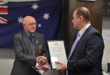 Pat on the back for veterans