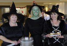 Twinkling toes for Halloween