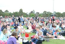 Crowd in for the carols