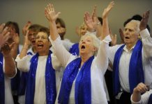 Start-up choir sings out