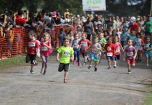 Kids race the Thomas with thanks engine