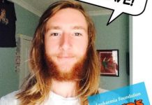 Wright shave for loyal fan