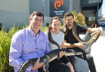 Up-close with creepy ones