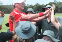 Principal does the hard yards