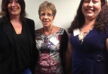 Women celebrate their achievements