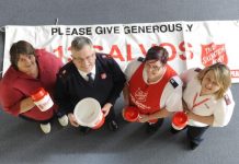 Shaking to raise the roofs