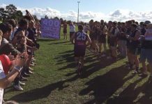 Through to the keeper