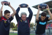 Umpires help kids in Nepal