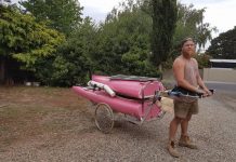 Brett does the daunting trek for cancer