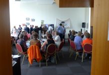 Lunch holds the line with battler Bernie