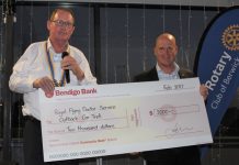 Car rally keeps them flying in the outback