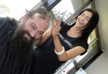 Looking sharp after the shave