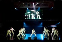 Church spectacle of colour