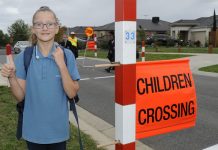 Elysse, 10, mobilises support for safety