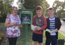 Town’s maiden street library