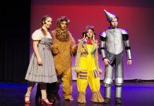 Real dog meets wizard show