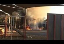 Arson attack leaves kids without playground