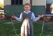 Peyton’s skipping in a heart beat