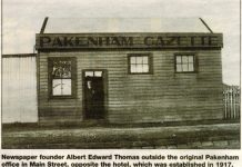 Gazette’s century in Pakenham