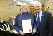 Surprise honour for long service