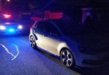 Police make toilet stop