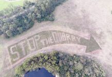 Quarry objectors get to the point