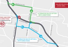 Weekend works on Monash