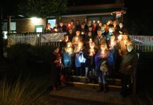Vigil for refugees
