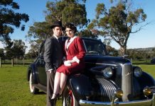 Wild ride for hot shot couple