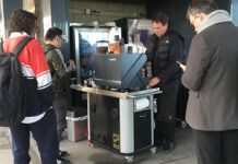 No train but at least you get a coffee