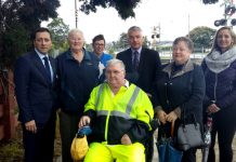 Cross over rail crossing delays