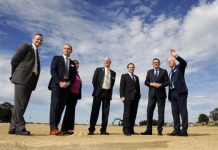 Premier visits playground site