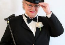 Black ties for the ball