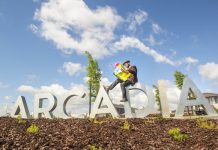 Village comes to life