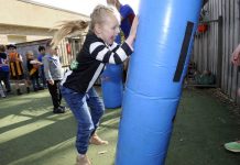 Kids get the finals fever