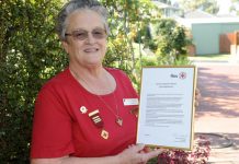 Four decades of Red Cross service