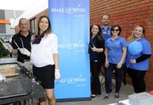 Home cooked sausage sizzle