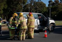 Driver freed from Racecourse Road crash