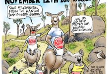 Cartoonist’s satire stalks quarry