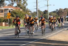 Smiles all round after marathon effort