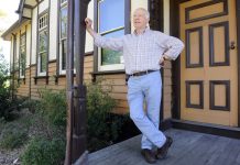 Quiet life in a simple country town